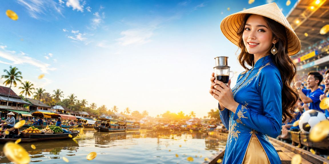 Người chơi thư giãn với cà phê và thiết bị di động tại Cần Thơ